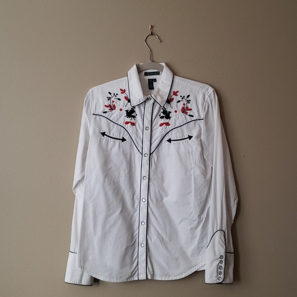 Ralph Lauren medium pearl snap
